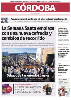 LA SEMANA SANTA EMPIEZA CON UNA NUEVA COFRADÍA Y CAMBIOS DE RECORRIDO